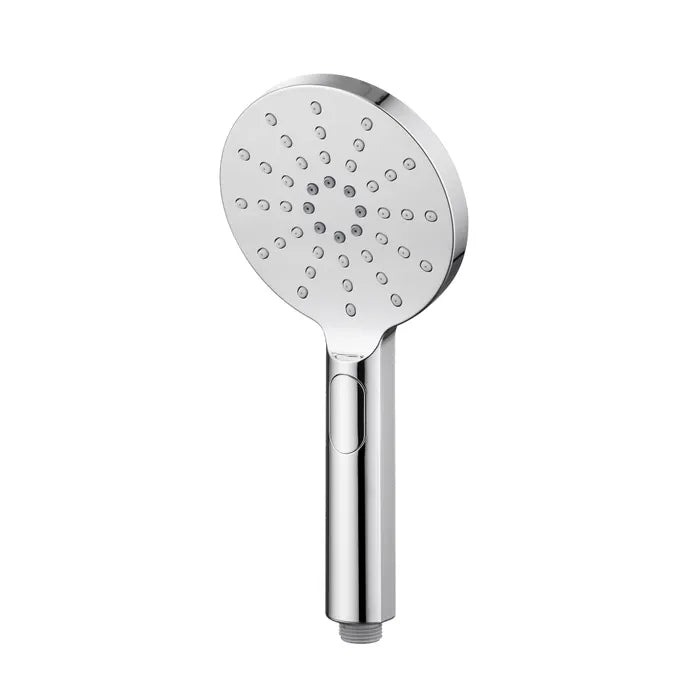 PAVIA Twin Shower On Rail Top Inlet Round (250mm) - Chrome