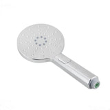 PAVIA Twin Shower On Rail Top Inlet Round (250mm) - Chrome