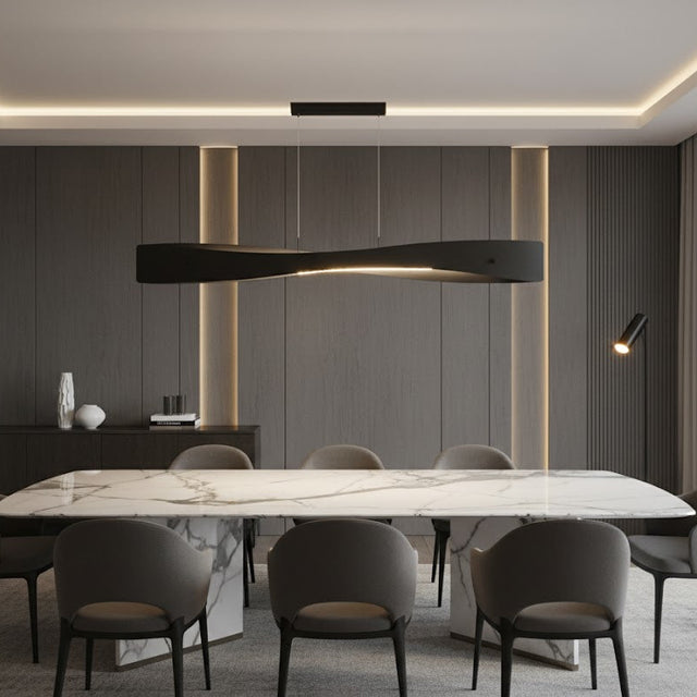 Palento 36W Dimmable LED Pendant Black / Tri-Colour