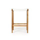 Paloma Leather Saddle Stool - Whitley
