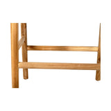 Paloma Leather Saddle Stool - Whitley
