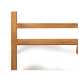Paloma Leather Saddle Stool – Flat Natural