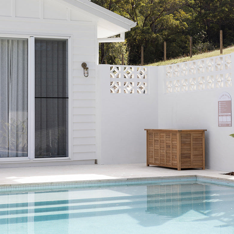 Paolo Outpost Teak Storage Chest 1.22m