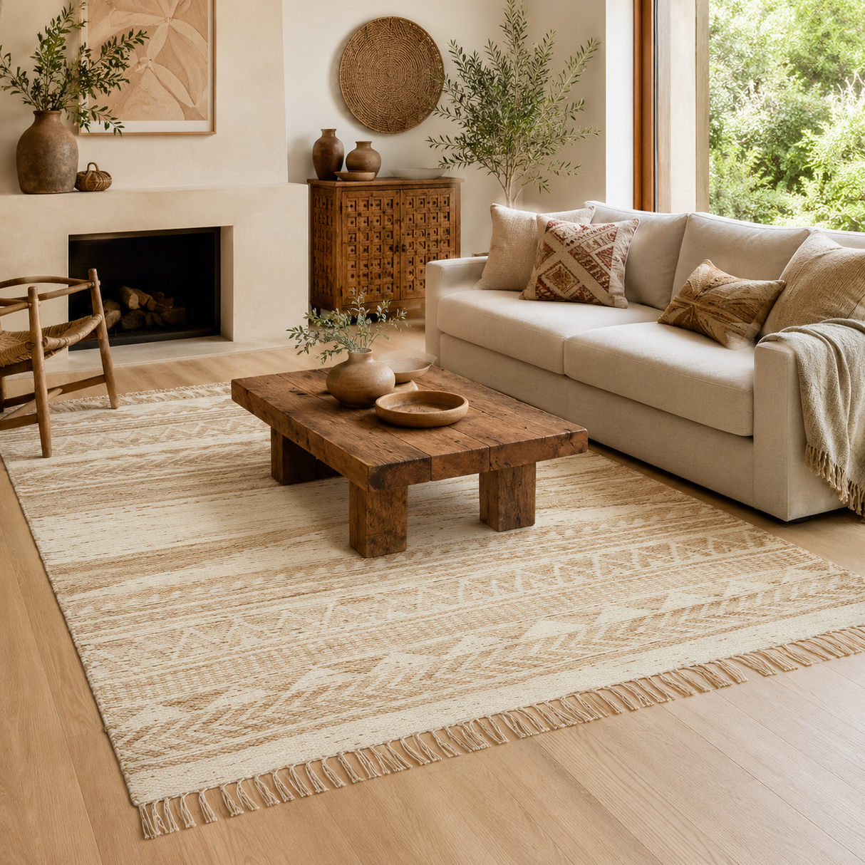 Parade 333 White Rug
