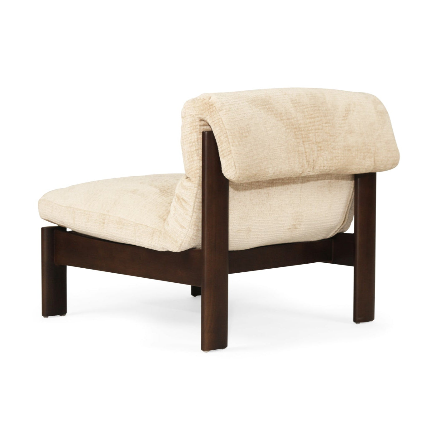 Parker European Oak Armchair – Natural on Charcoal Frame