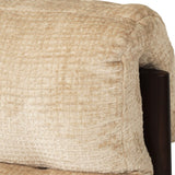 Parker European Oak Armchair – Natural on Charcoal Frame