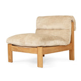 Parker European Oak Armchair – Natural on Natural Frame
