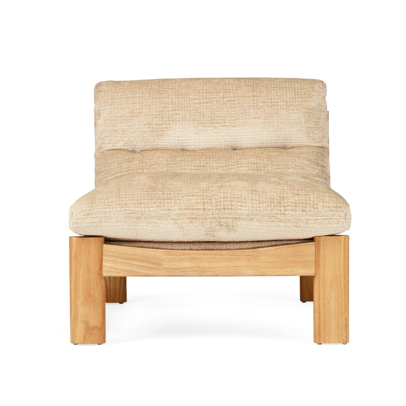 Parker European Oak Armchair – Natural on Natural Frame