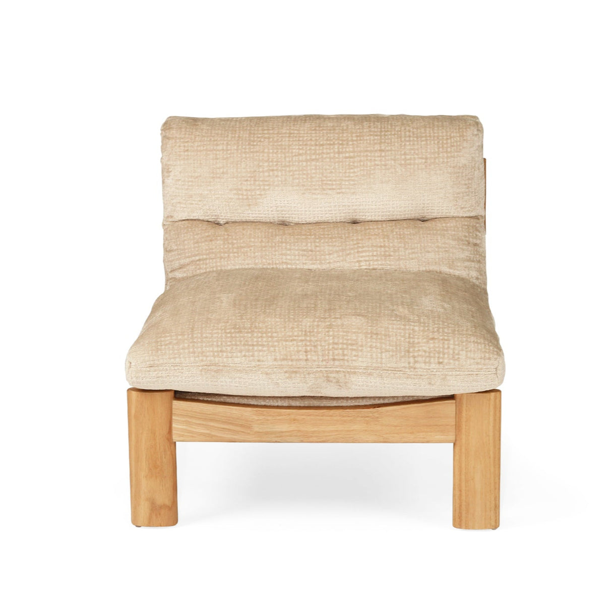 Parker European Oak Armchair – Natural on Natural Frame