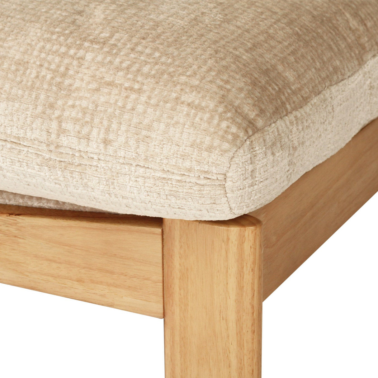 Parker European Oak Armchair – Natural on Natural Frame