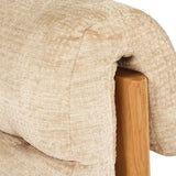 Parker European Oak Armchair – Natural on Natural Frame