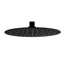 PAVIA Shower Head Stainless Steel Round (200mm) - Matte Black