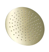 PAVIA Shower Head Stainless Steel Round (250mm) - Brushed Gold