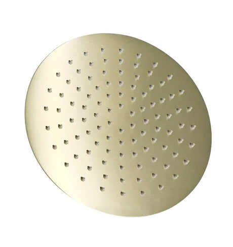 PAVIA Shower Head Stainless Steel Round (250mm) - Brushed Gold