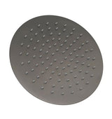 PAVIA Shower Head Stainless Steel Round (250mm) - Brushed Gun Metal