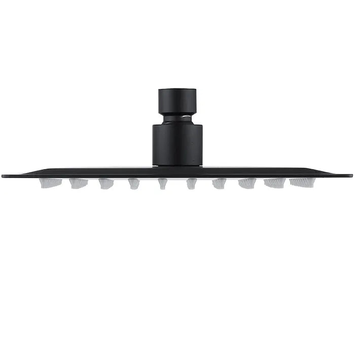 PAVIA Shower Head Stainless Steel Round (250mm) - Matte Black