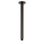 PAVIA Ceiling Shower Arm Round (300mm) - Brushed Gun Metal