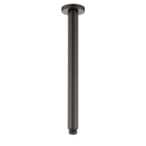 PAVIA Ceiling Shower Arm Round (300mm) - Brushed Gun Metal