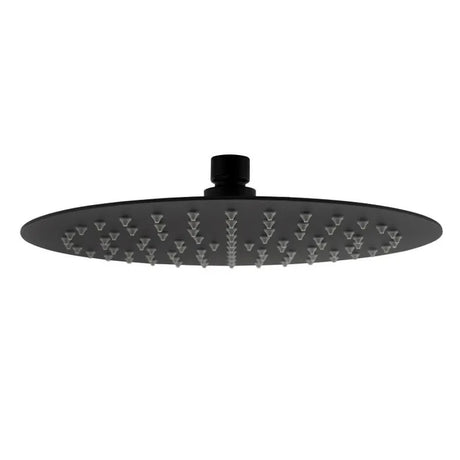 PAVIA Shower Head Stainless Steel Round (300mm) - Matte Black