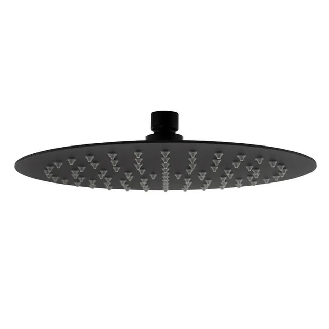 PAVIA Shower Head Stainless Steel Round (300mm) - Matte Black