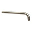 PAVIA Straight Wall Arm Round (400mm) - Brushed Nickel