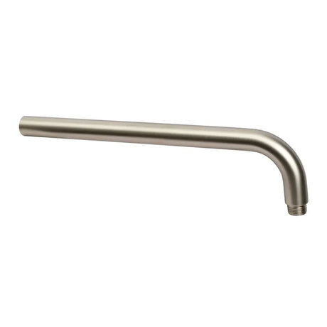 PAVIA Straight Wall Arm Round (400mm) - Brushed Nickel
