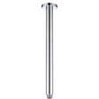 PAVIA Ceiling Shower Arm Round (400mm) - Chrome