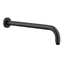 PAVIA Straight Wall Arm Round (400mm) - Matte Black