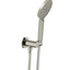 PAVIA Handheld Shower Set Round - Brushed Nickel