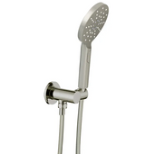 PAVIA Handheld Shower Set Round - Brushed Nickel