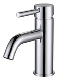 PAVIA Curved Basin Mixer - Chrome