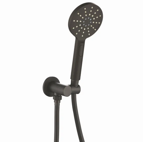PAVIA Handheld Shower Set Round - Brushed Gun Metal