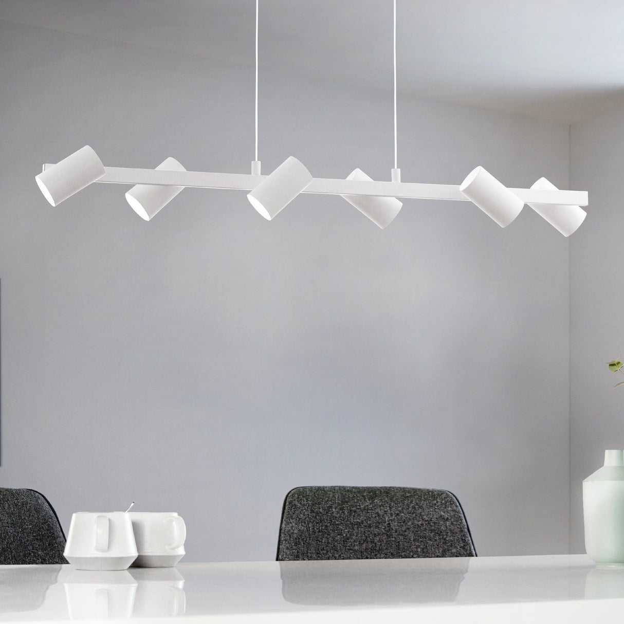 Pendant Light GATUELA 87N Steel White