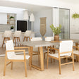 Penrose Teak Outpost Chair 0.86m