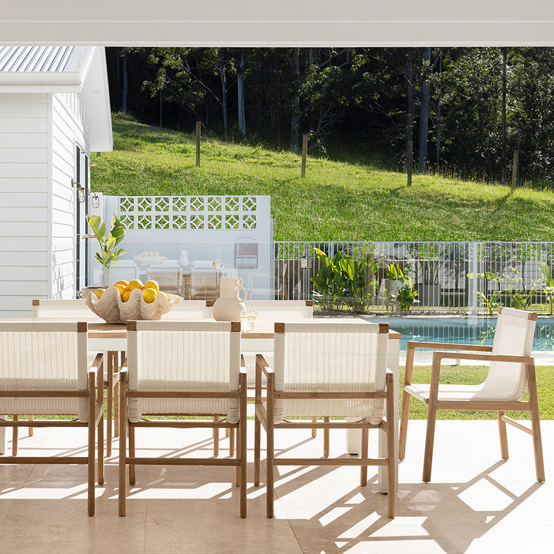 Penrose Teak Outpost Chair 0.86m