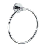 Pentro Chrome Round Wall Mounted Round Hand Towel Ring