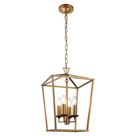 Perigan 4lt Pendant Matt Gold