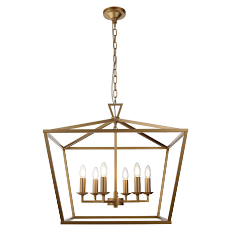 Perigan 6lt Pendant Matt Gold