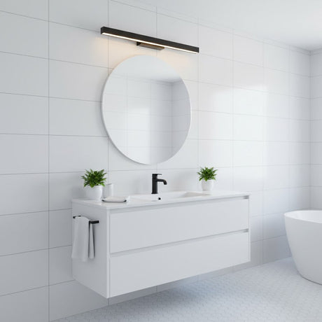 Polo 16W Led Vanity Light Black
