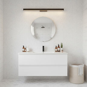 Polo 24W Led Vanity Light Black