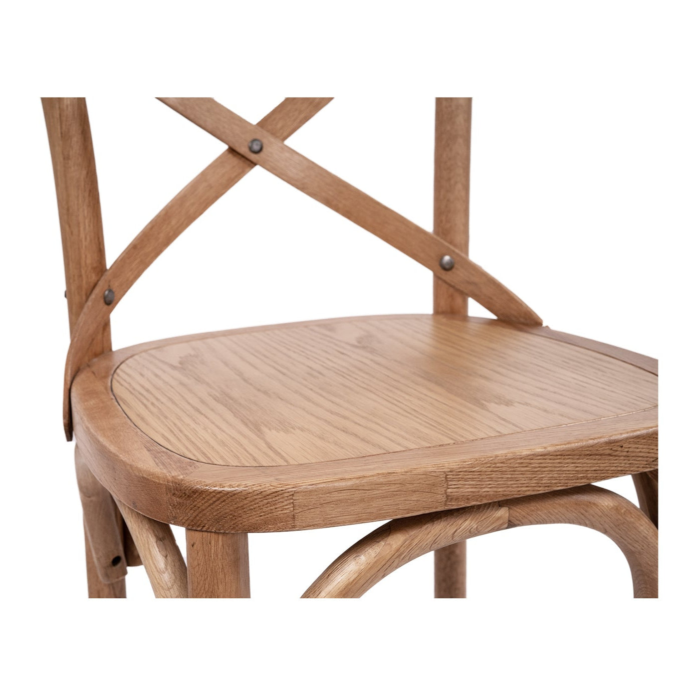 Providence Crossley Natural Oak Back Counter Stool – Timber Seat