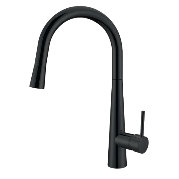OTTI Pull Out Sink Mixer 420 - Black
