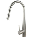 OTTI Pull Out Sink Mixer 420 - Brushed Nickel