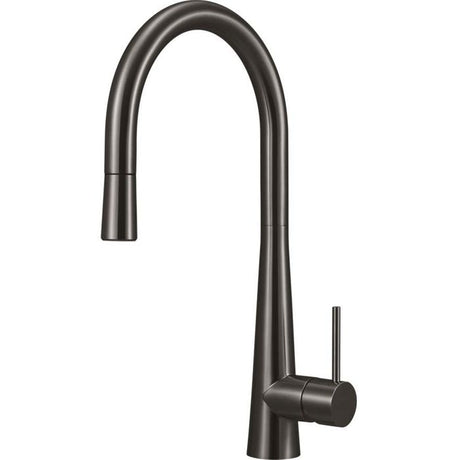 OTTI Pull Out Sink Mixer 420 - Brushed Gun Metal