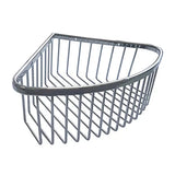 RANDO Corner Basket Chrome (205x205x90mm)