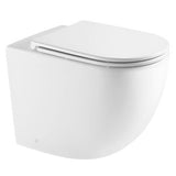 Norton99 Wall Faced Floor Toilet Pan (Matte White)