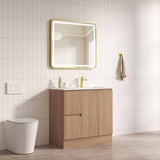 RITA Floor Standing Vanity - Elegant Oak 