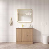 RITA Floor Standing Vanity - Elegant Oak 