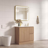 RITA Floor Standing Vanity - Elegant Oak 