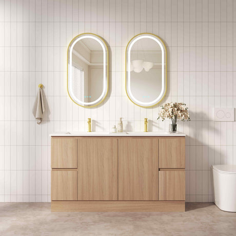 RITA Floor Standing Vanity - Elegant Oak 
